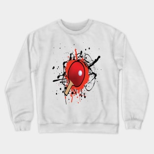 Table Tennis Ping Pong Crewneck Sweatshirt